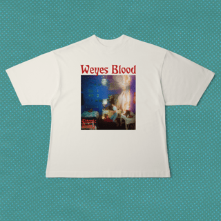 Nome do produtoCamiseta Oversized Weyes Blood - Titanic Rising