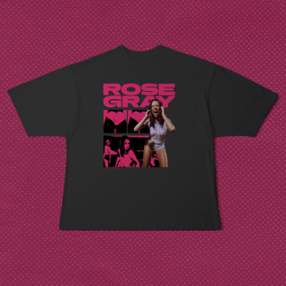 Nome do produtoCamiseta Oversized Rose Gray - Louder, Please