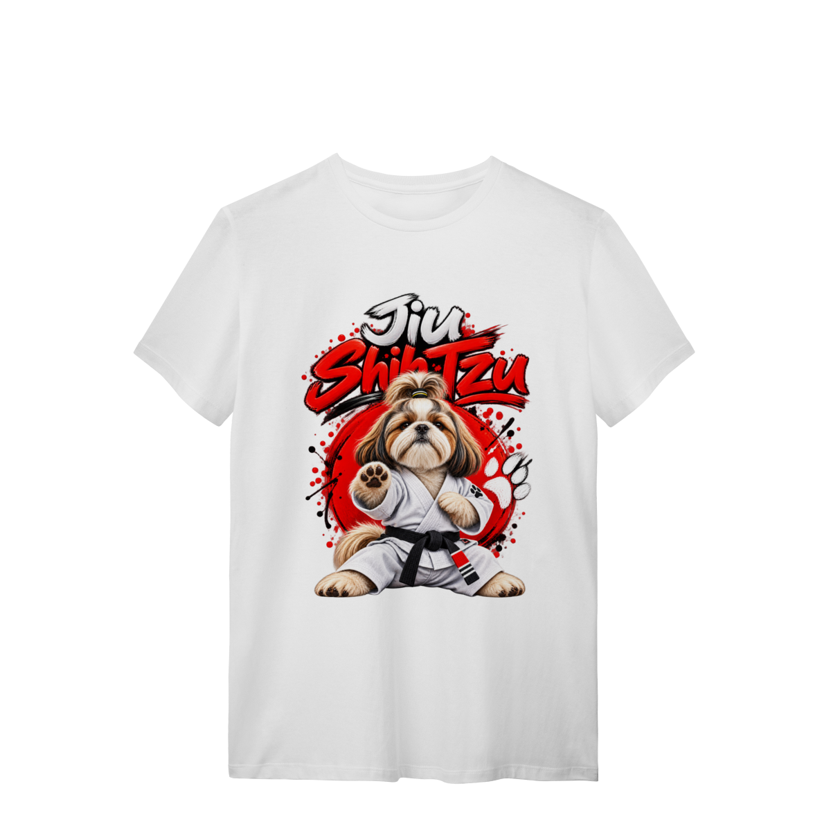 Camiseta Unissex Jiu Shih Tzu Colors