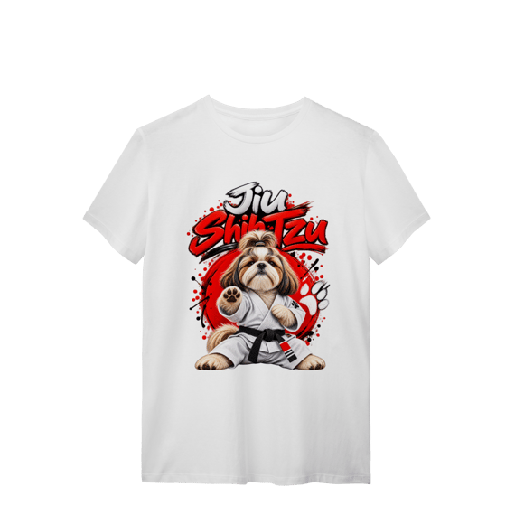 Camiseta Unissex Jiu Shih Tzu Colors
