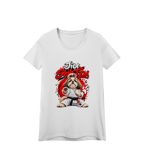 Camiseta Baby Long Quality Jiu Shih Tzu Colors