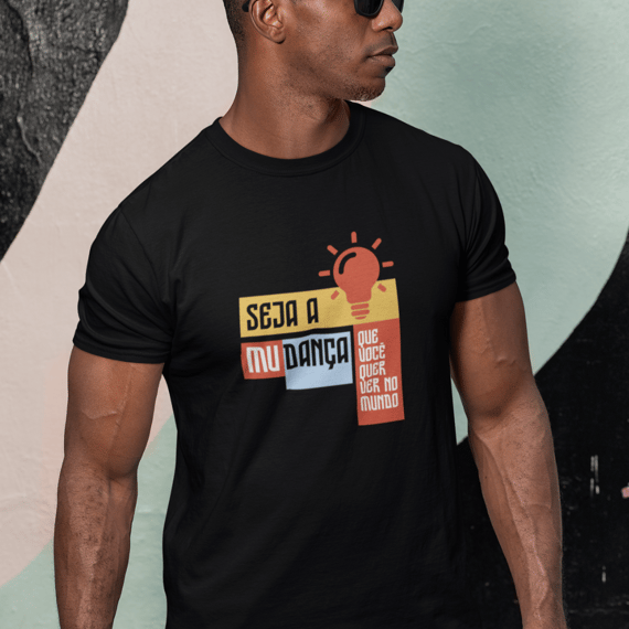 Camiseta Espírita Seja a Mudança