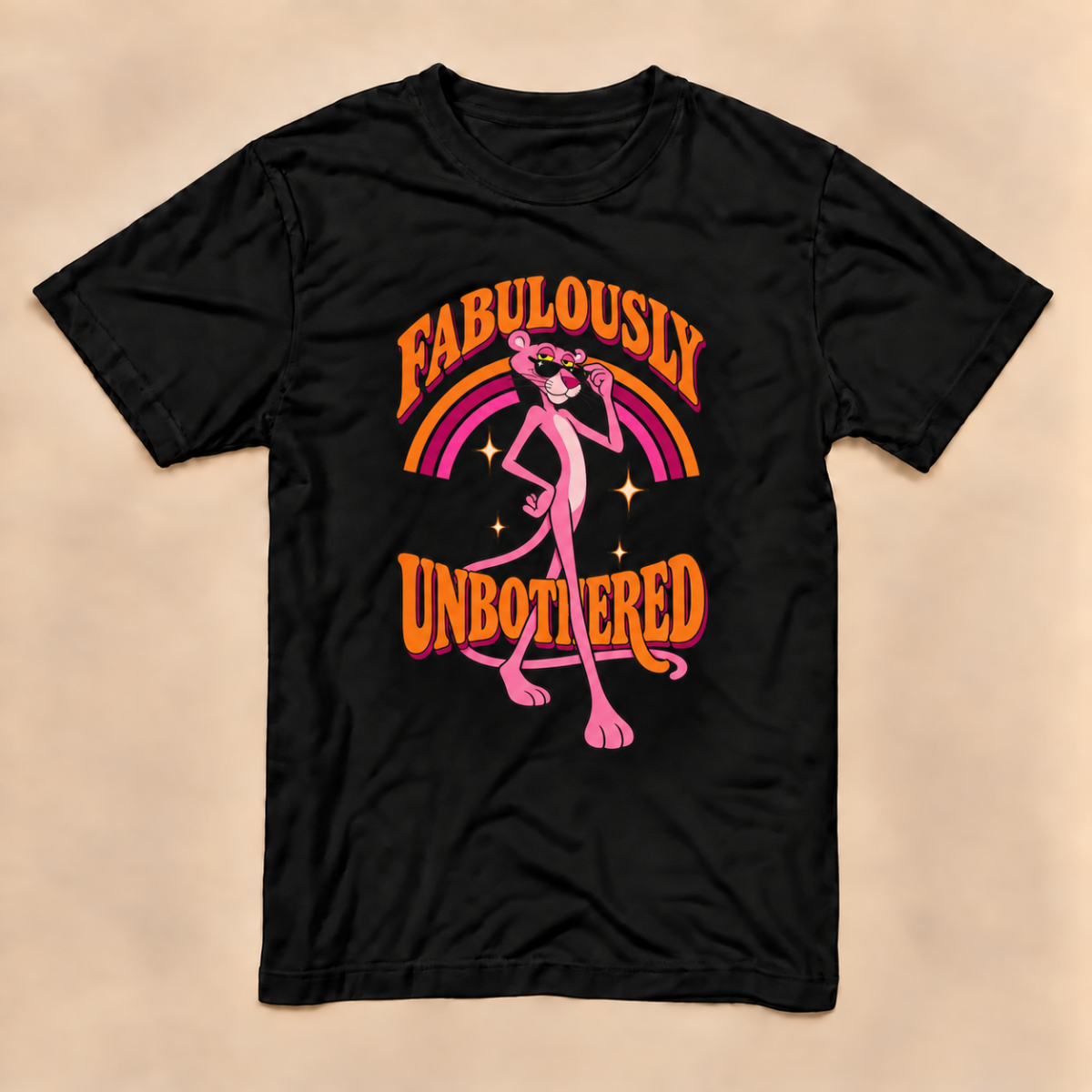 Nome do produto: Camiseta Pantera Cor-de-Rosa 