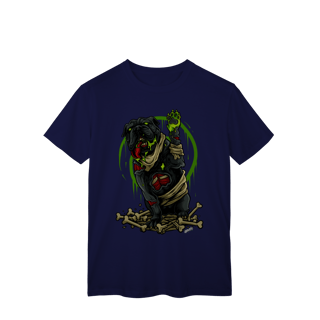 Nome do produto Camiseta Pug Zombie: The Lucky Dead