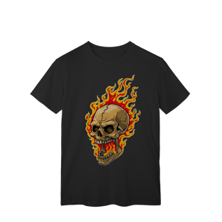 Nome do produto Camiseta Hellfire Skull: Ignited Spirit