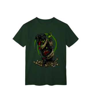 Nome do produto Camiseta Pug Zombie: The Lucky Dead