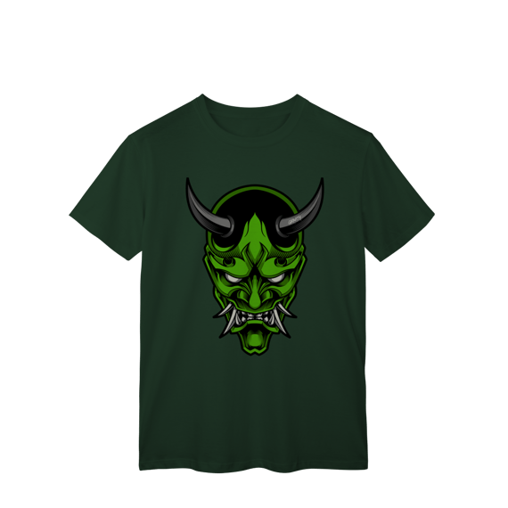 Camiseta Cyber Hannya: Neon Spirit