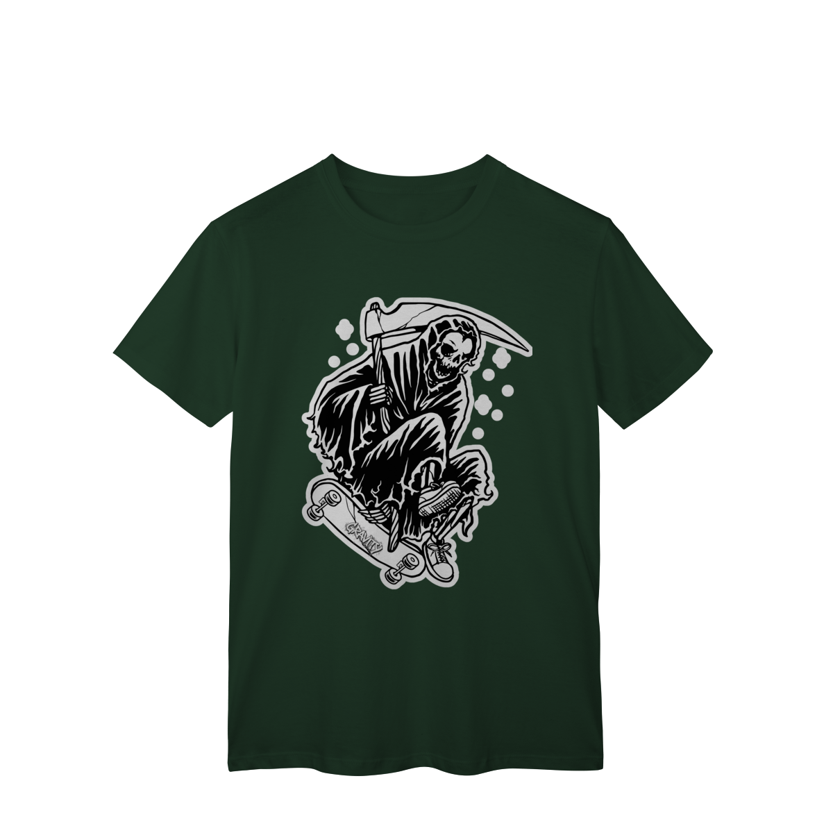 Nome do produto: Camiseta Skater Reaper: Ride or Die