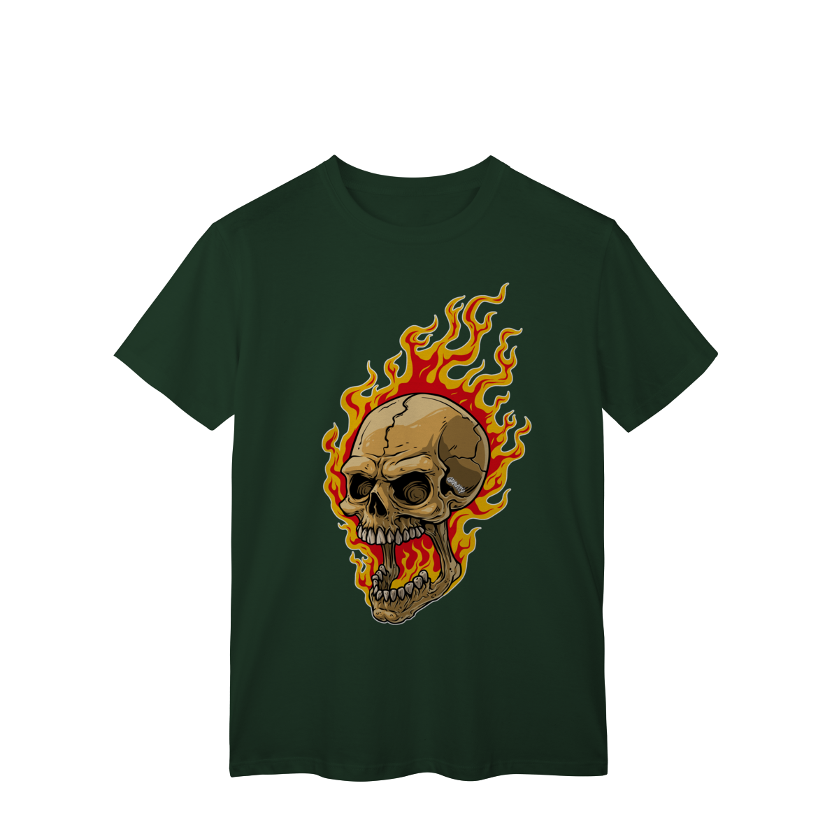 Nome do produto: Camiseta Hellfire Skull: Ignited Spirit