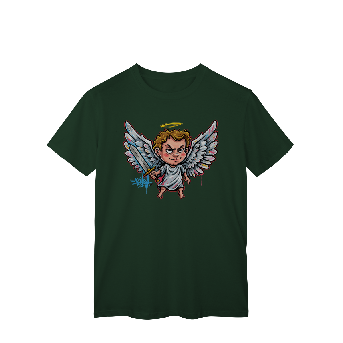 Nome do produto: Camiseta Divine Rebel: Graffiti Angel
