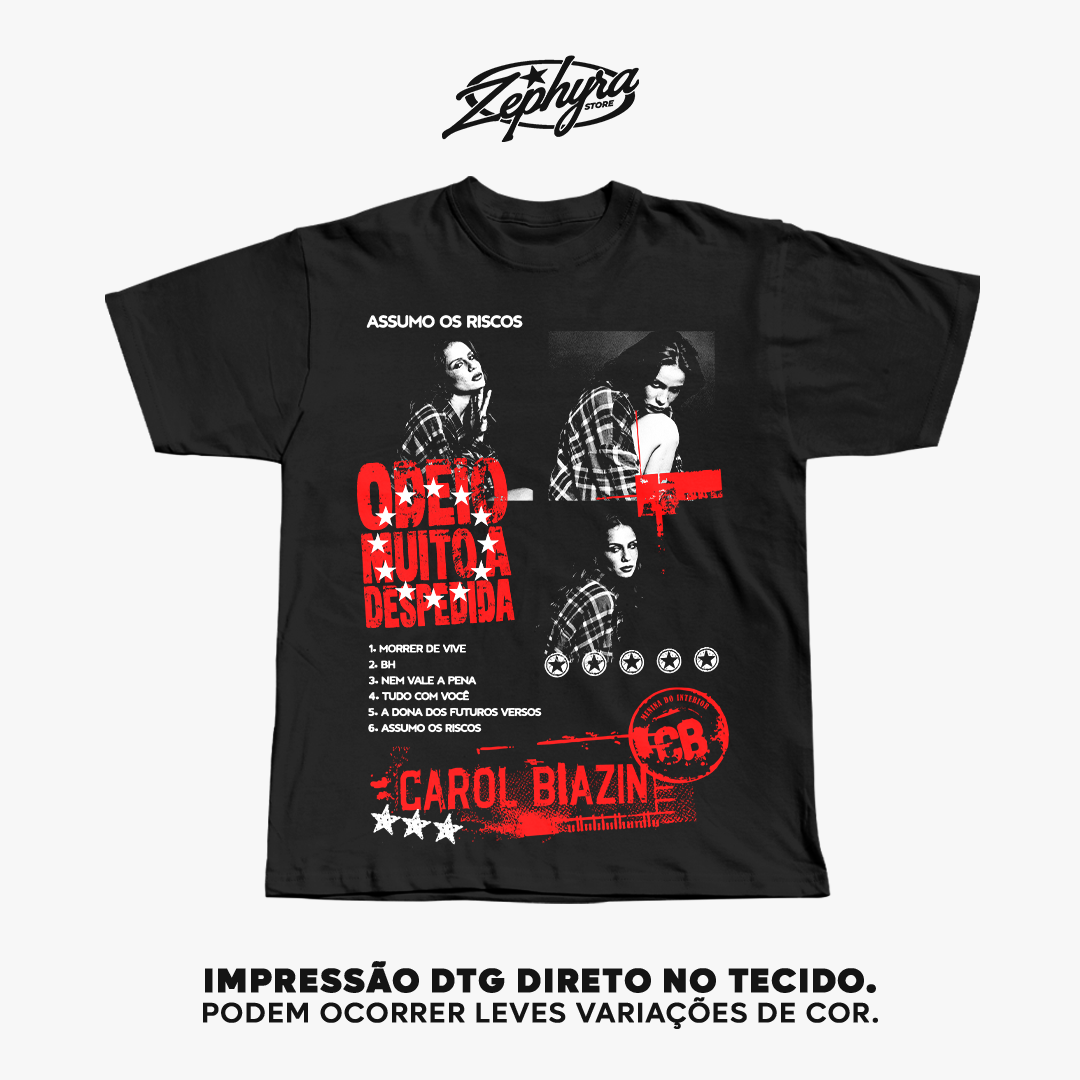 Plus Size  - CB - ODEIO MUITO A DESPEDIDA