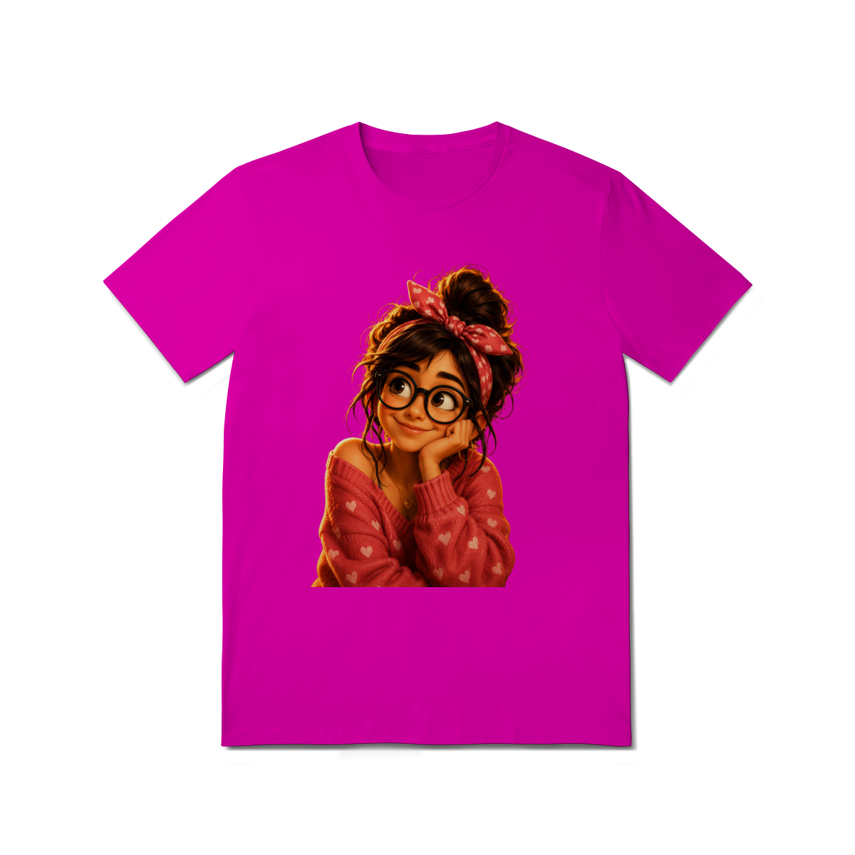 Camiseta Apaixonada Feminina | Carinhas Malucas 3D