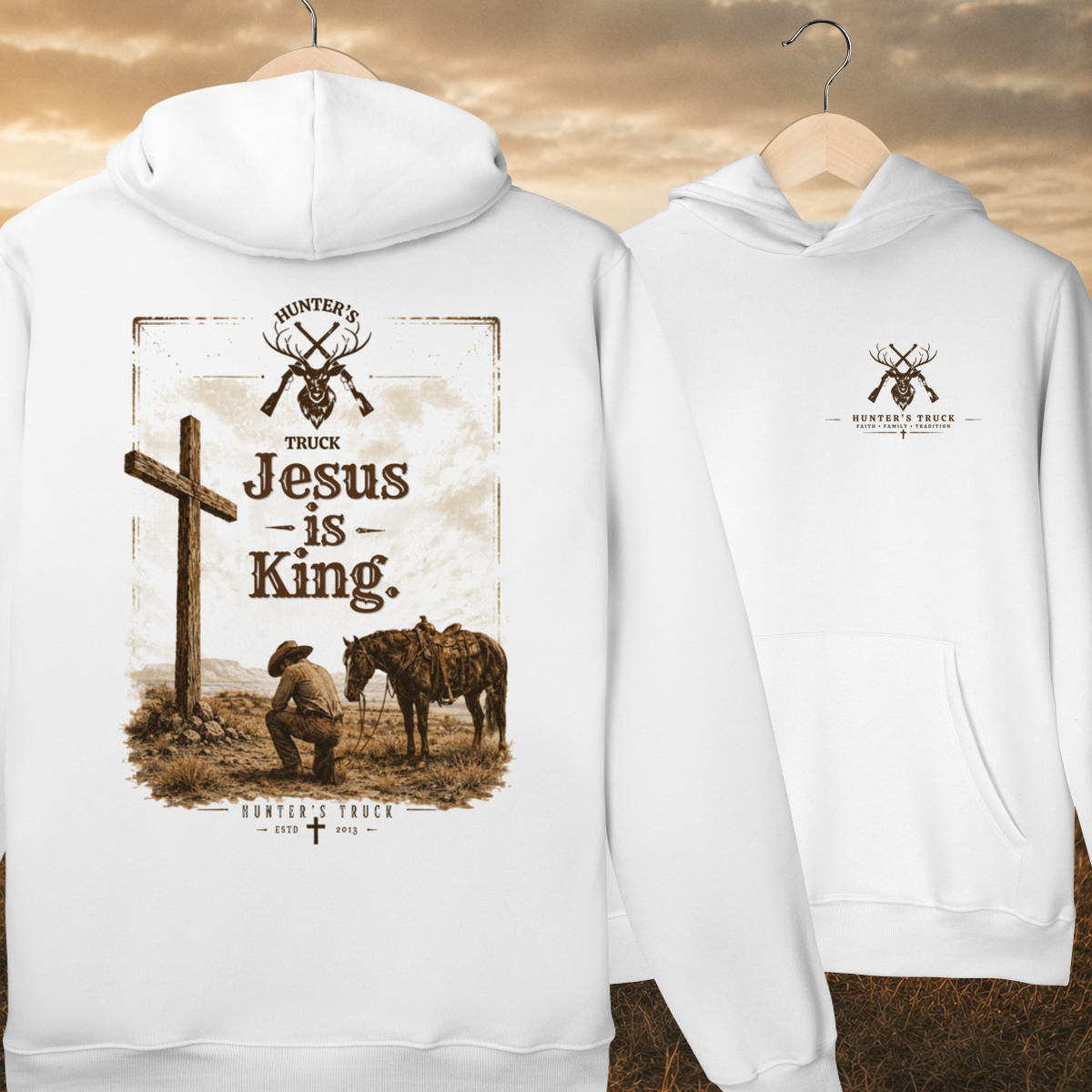 HT Moletom Jesus is King