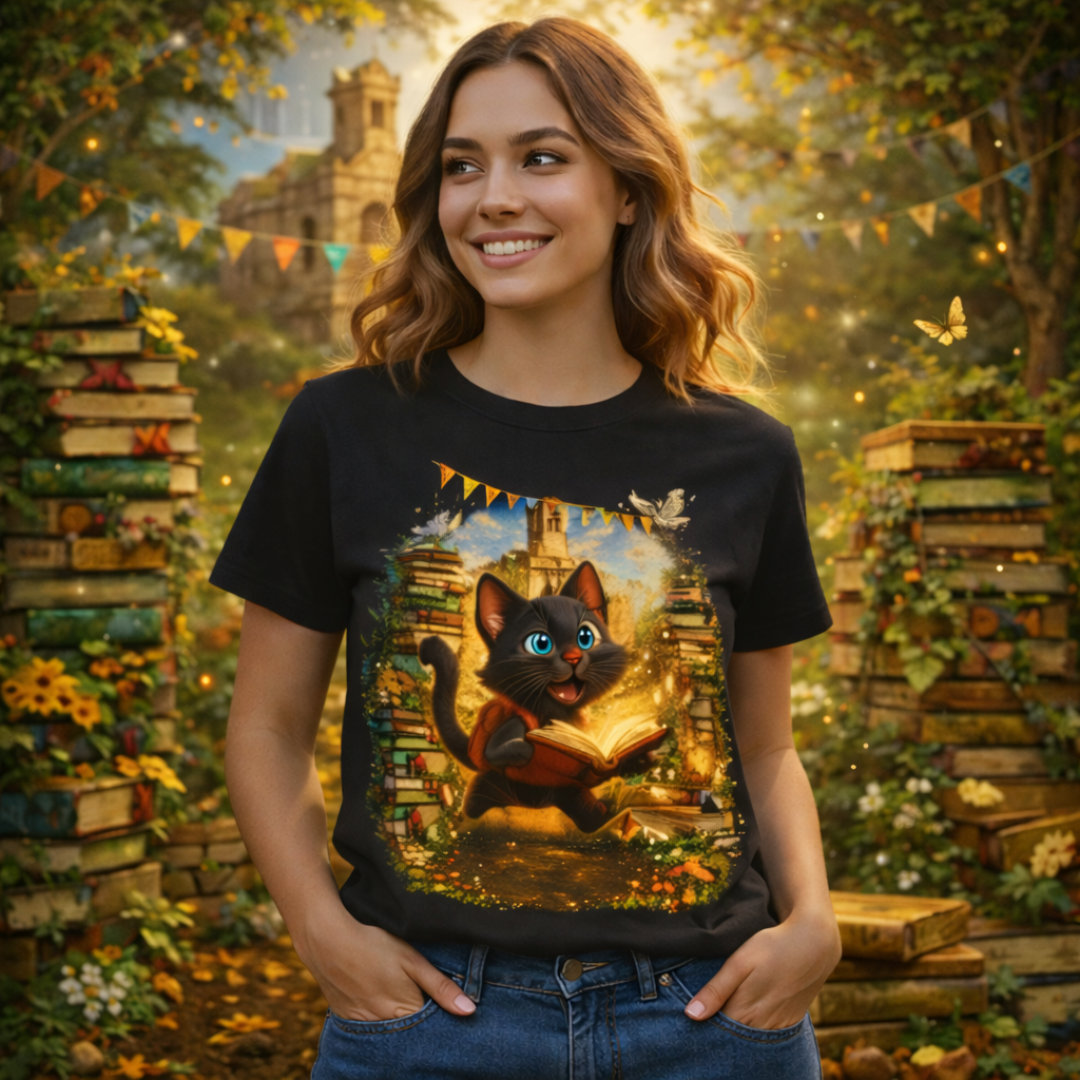 Nome do produto: Camiseta Pedro e os Livros Mágicos