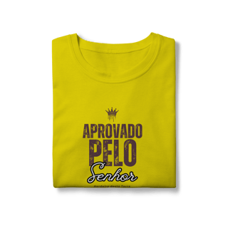 Nome do produto Camiseta - Aprovado pelo Senhor (Feminina)