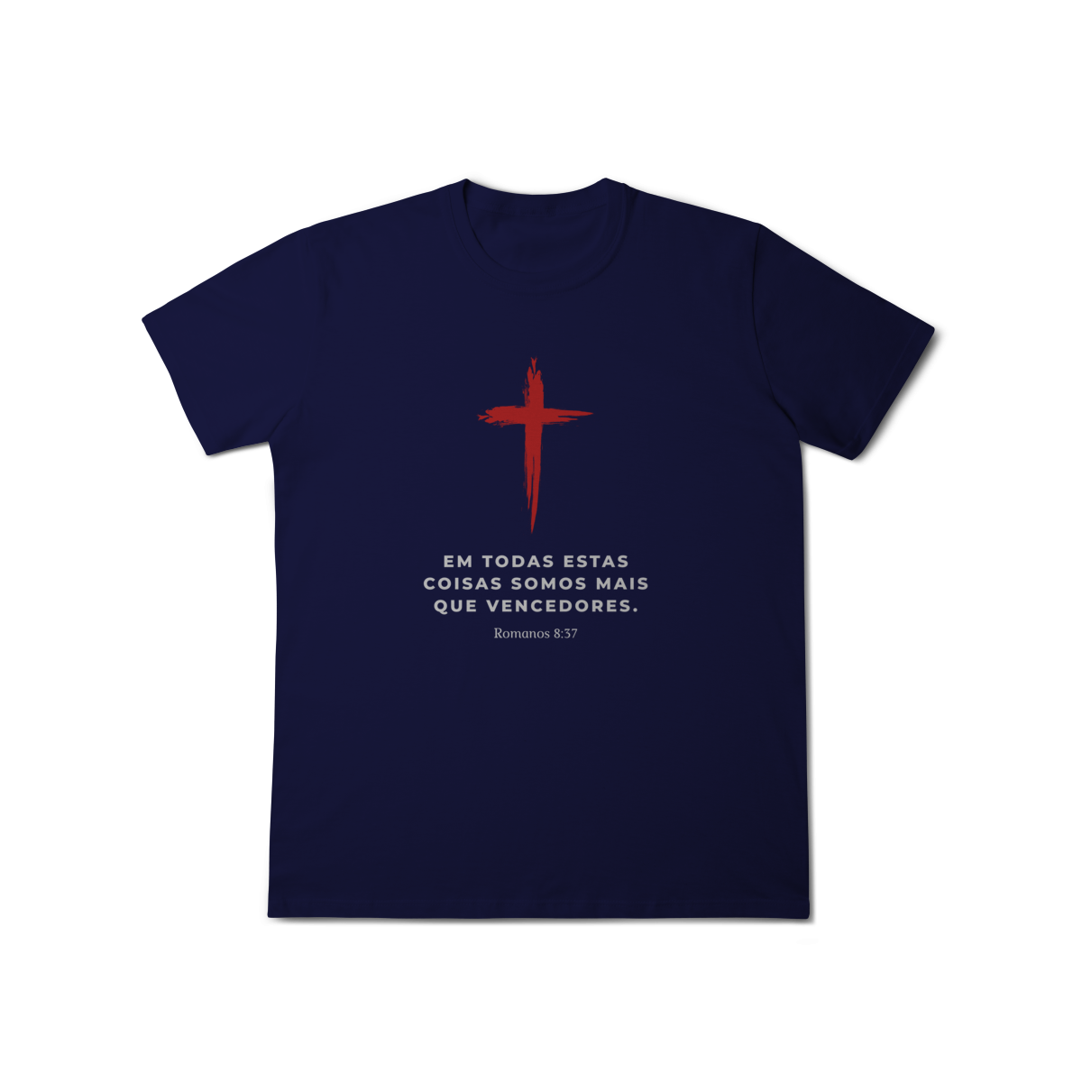 Nome do produto: Camiseta - Romanos 8:37