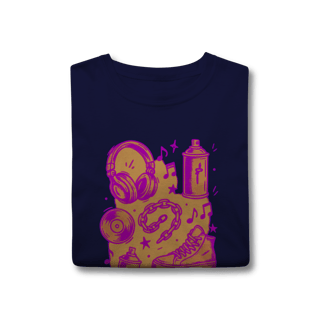 Nome do produto Camiseta - Music Doodle B 'Heat