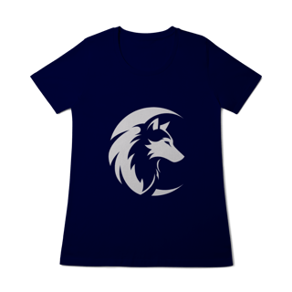 Nome do produto Camiseta - Crest of the Luna Wolf (Feminina)