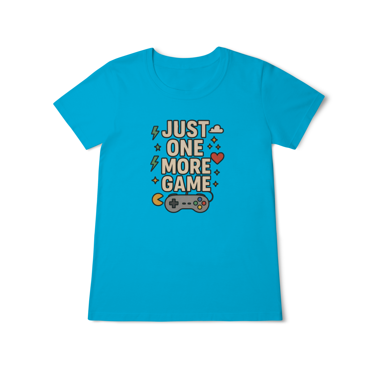Nome do produto: Camiseta - Just One More Game 9Feminina)