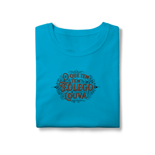 Nome do produto Camisa - o que tem Fôlego louva