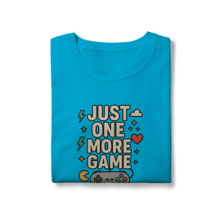 Nome do produto Camiseta - Just One More Game 9Feminina)