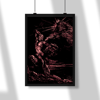 A Criação de Adão - Giovanni Benedetto Castiglione