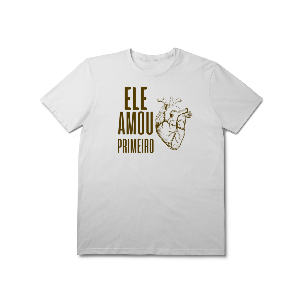 Nome do produto: Camiseta - Ele Amou Primeiro (Prime)