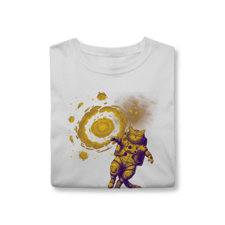 Nome do produto Camiseta - Meow Meow in space: Golden Age