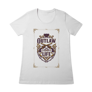 Nome do produto Camisa - Outlaw Life (Feminina)