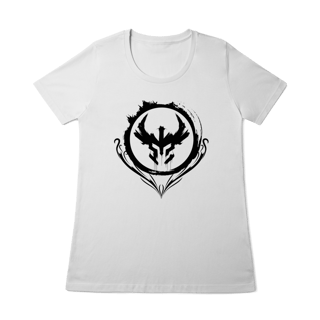 Nome do produto Camiseta - Brasão do Guerreiro (Feminina)