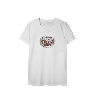 Nome do produto Camisa - o que tem Fôlego louva