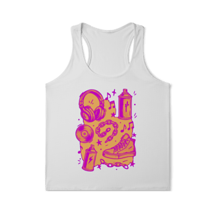 Nome do produto Regata Dry Fit - Music Doodle B 