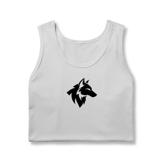 Nome do produto Regata - Wolf Crest Minimalista