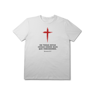 Nome do produto Camiseta - Romanos 8:37 (Prime)