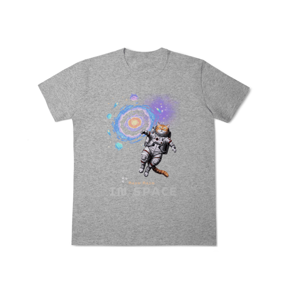Camiseta - Meow Meow in space