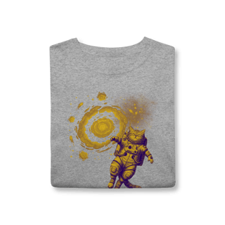 Nome do produto Camiseta - Meow Meow in space: Golden Age