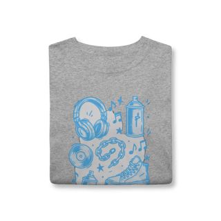 Nome do produto Camiseta - Music Doodle B