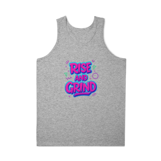 Nome do produto Regata Masculina - Rise and Grind