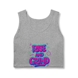 Nome do produto Regata Masculina - Rise and Grind