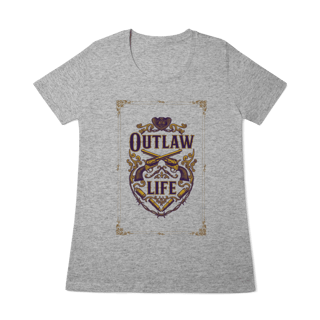Nome do produto Camisa - Outlaw Life (Feminina)