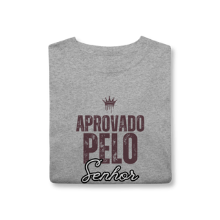 Nome do produto Camiseta - Aprovado pelo Senhor
