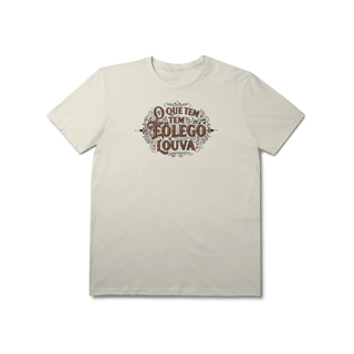 Nome do produto Camisa - O que tem Fôlego Louva