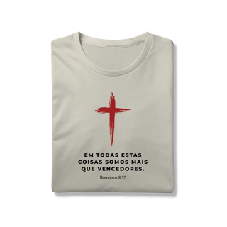 Nome do produto Camiseta - Romanos 8:37 (Prime)