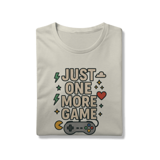 Nome do produto Camiseta - Just One More Game 9Prime)