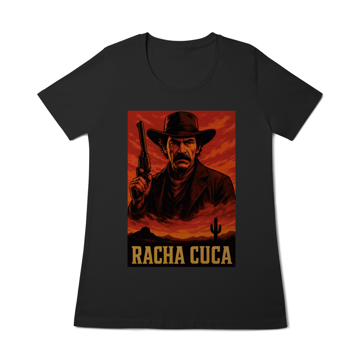 Nome do produto: Camiseta - Vilões Lendários: O Racha Cuca (Feminina)