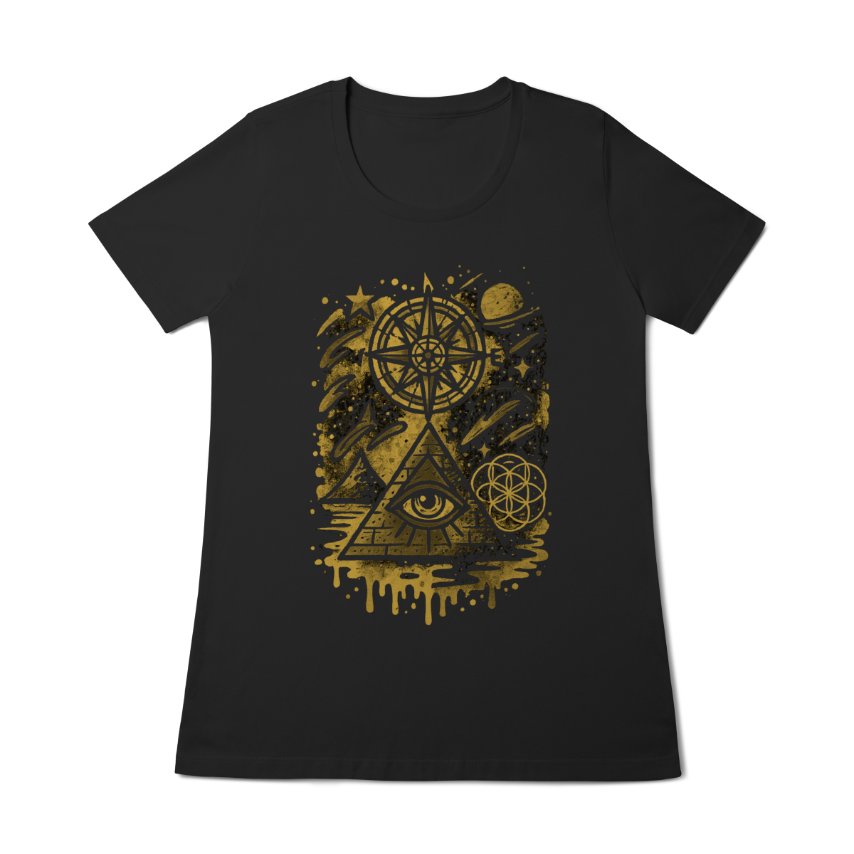 Nome do produto: Camiseta - Visitante de Orion: Areias do Tempo (Feminina)