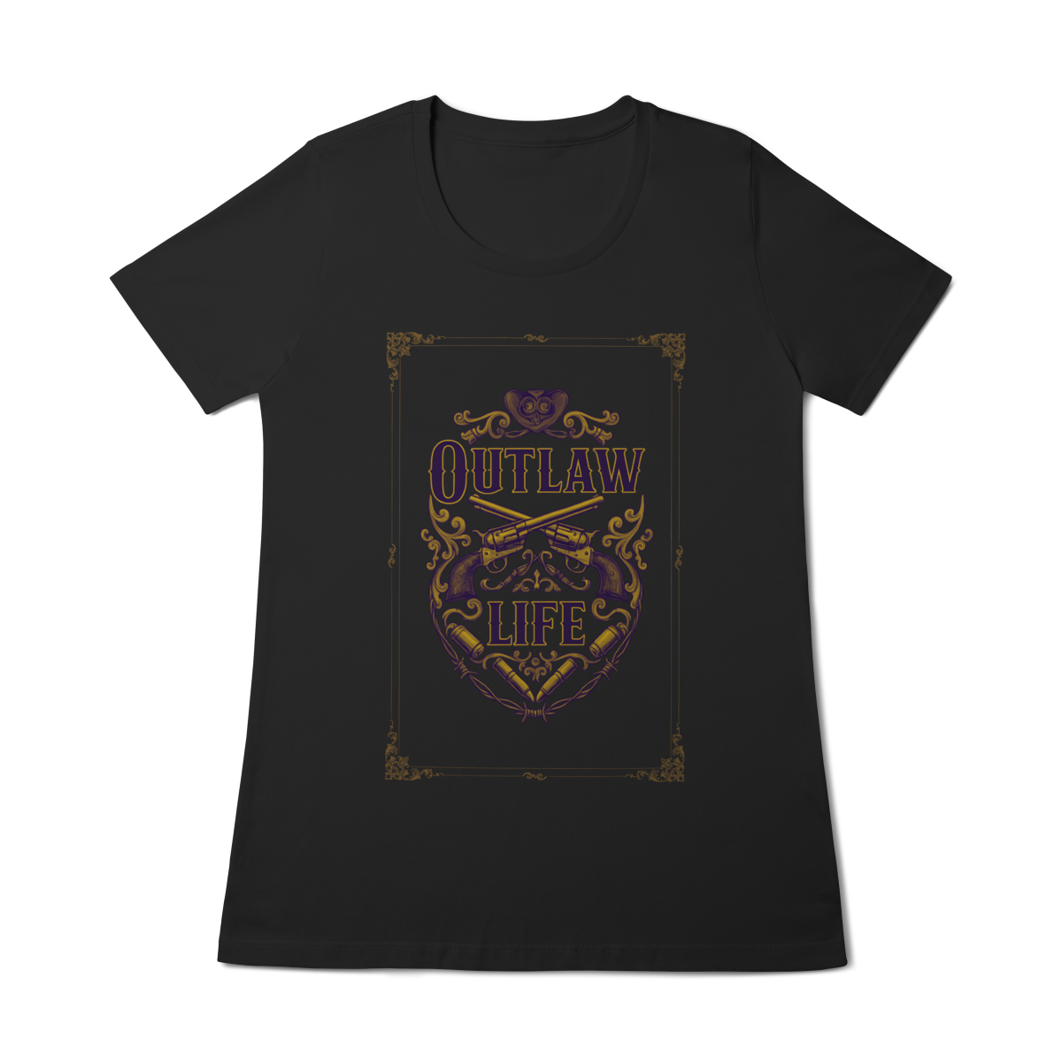 Nome do produto: Camisa - Outlaw Life (Feminina)