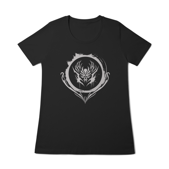 Camiseta - Brasão do Necromante (Feminina)