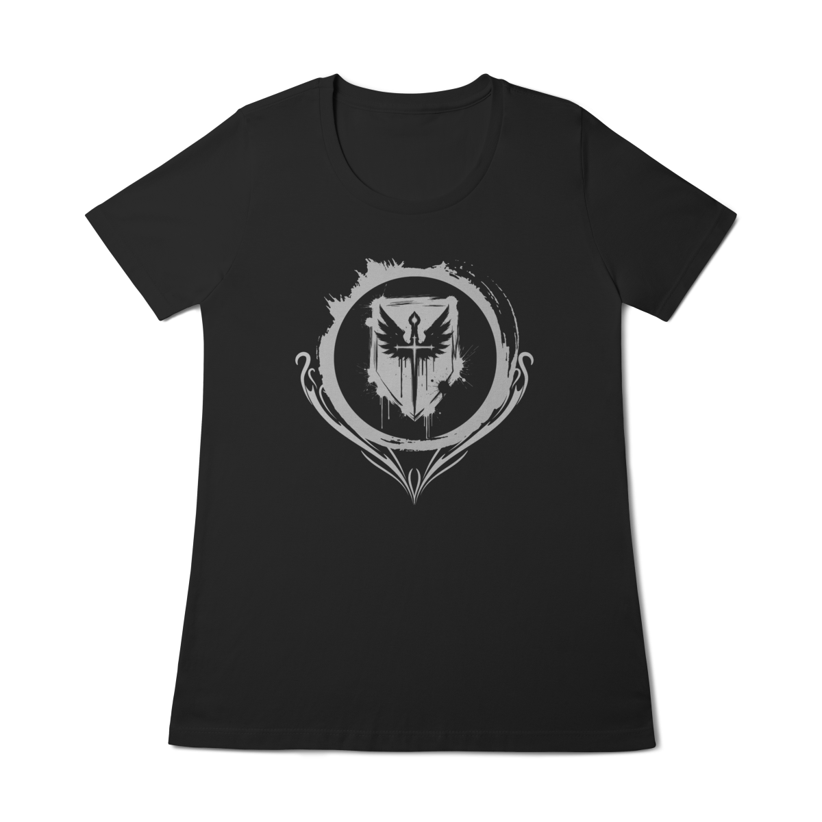 Nome do produto: Camiseta - Brasão do Paladino (Feminina)