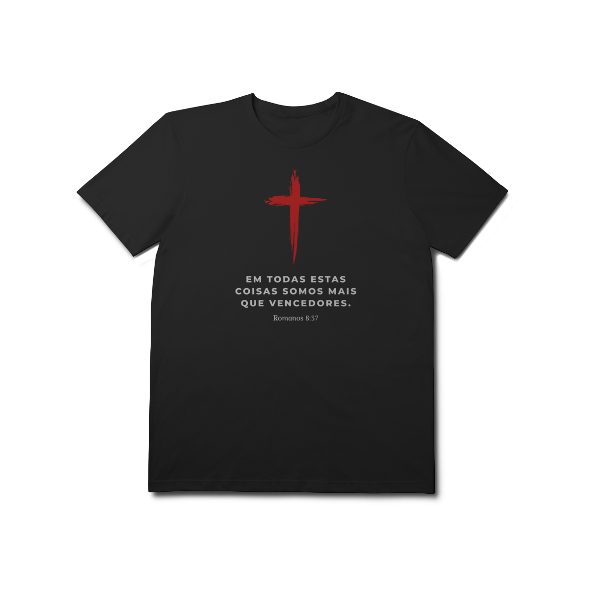 Nome do produto: Camiseta - Romanos 8:37 (Prime)